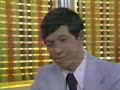 TV pioneer Tom Snyder interviews Dennis Kucinich at Tony's