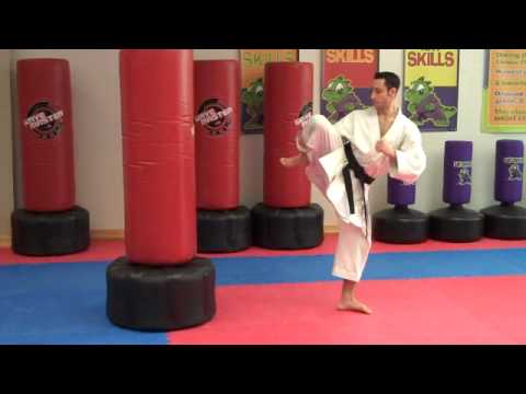 how to side snap kick