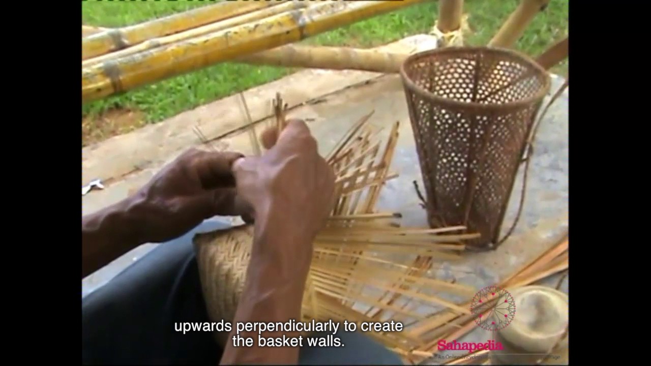 Demonstration of Basket Weaving of Nagaland 