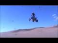 St Anthonys dunes, Glamis, 120+ feet CRF450 YFZ450 BIG JUMPS!