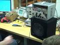 videos de Brian playing some guitar on the practice amp project 01
