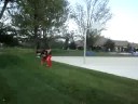 Megan gets beat by Andrea