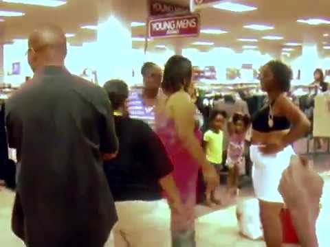 Ghetto - Ghetto fight between women at a Burlington Coat Factory in mall Dallas Tx.