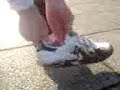 muddy shoes