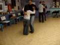Lesson beginners Tango step ochos and embelleshment