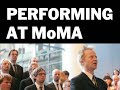 MoMA performance, Screaming Men