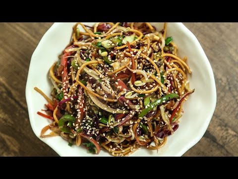 Vegetable Hakka Noodles Recipe | Indo Chinese Recipe | The Bombay Chef – Varun Inamdar