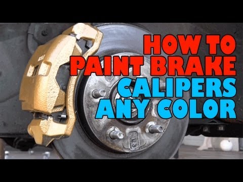 how to paint ve brake calipers