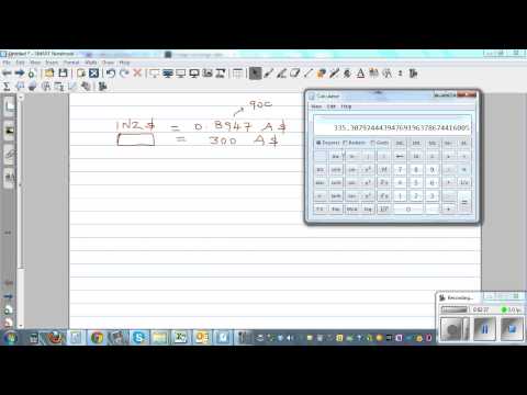 how to calculate exchange rate