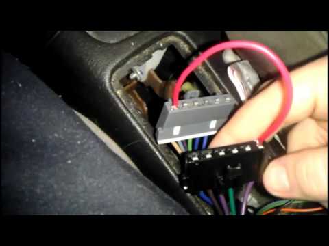 Saturn S-series master power window switch test and bypass