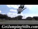 Henry Stuntman Holloway Mixes it up on Jumping Stilts