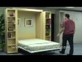 www.morespaceplace.com New Bifold Bookcase bed 0002