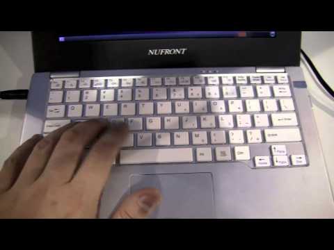 Nufront Dual Core Laptops at CES 2011