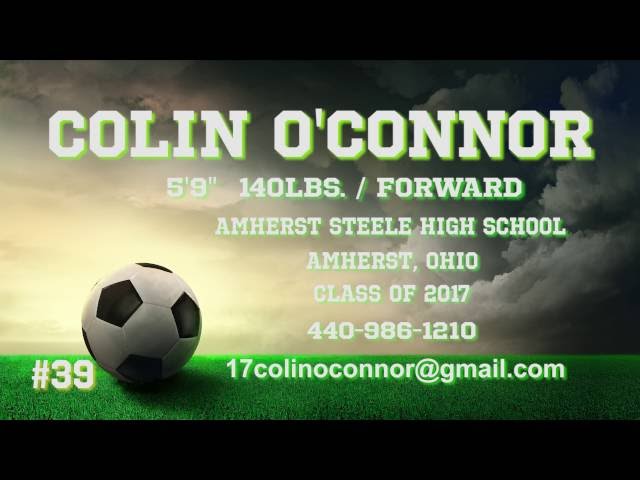 Colin O’Conner – Soccer Highlight Video