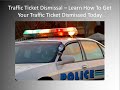 Traffic Ticket Dismissal - How To Get Yours Dismissed