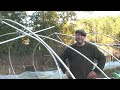 The Podchef rebuilds the polytunnel...
