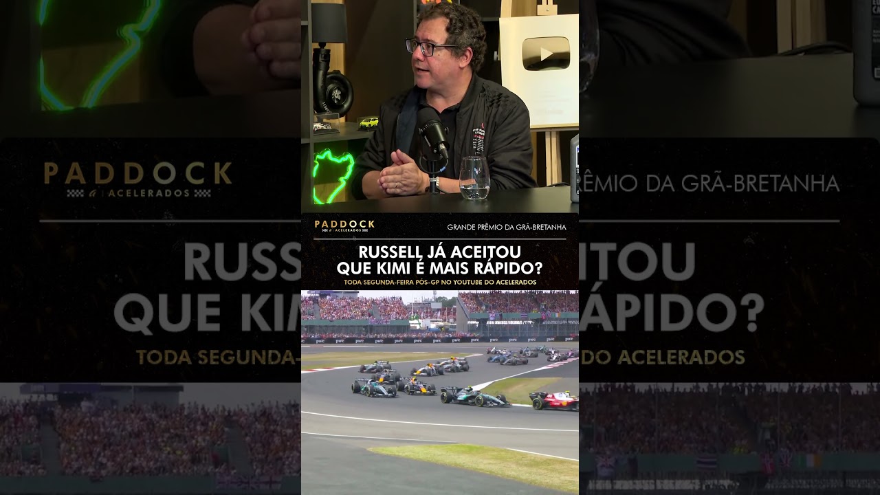 RUSSELL JÁ ACEITOU QUE KIMI ANTONELLI É MAIS RÁPIDO? 👀🚀🏎️
