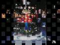 movie star sharon stone lights up the bacarrat chandeliers on rodeo drive in beverly hills