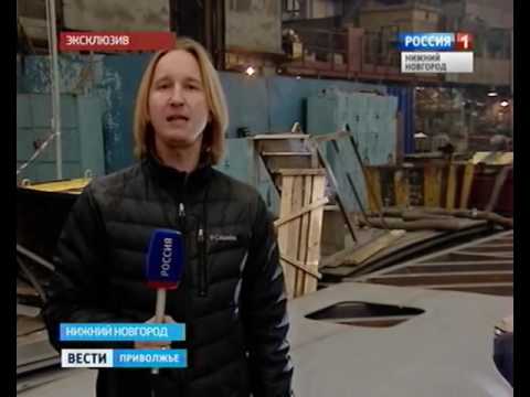 Видеорепортаж с нижегородского СЗ «Волга» о строительстве танкеров проекта 03182