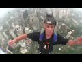 BASE Jumping off KL Tower Malaysia