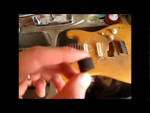 how to fit humbucker in strat