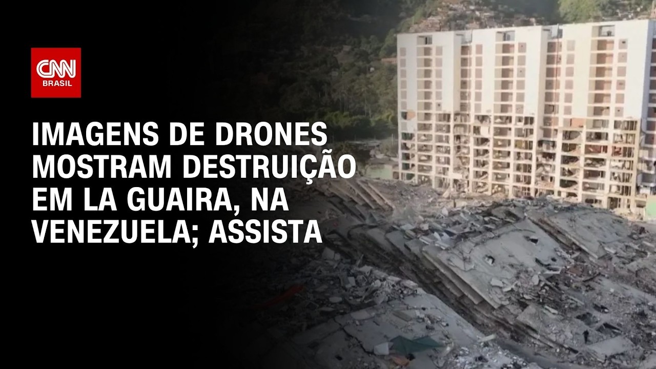 Terremotos na Venezuela: Imagens de drones mostram destruição em La Guaira | CNN BRASIL