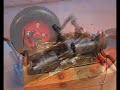 Steam Engine, single action, Einfache Dampfmaschine