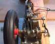 Steam Engine, single action, Einfache Dampfmaschine