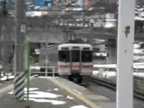 JR東海　篠ノ井線　３１３系　聖高原出発