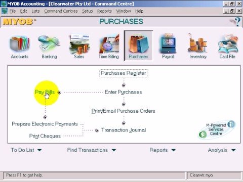 how to accrue expenses in myob