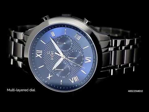 Buy Online Xylys Swiss Multifunction Silver Stainless Steel Strap