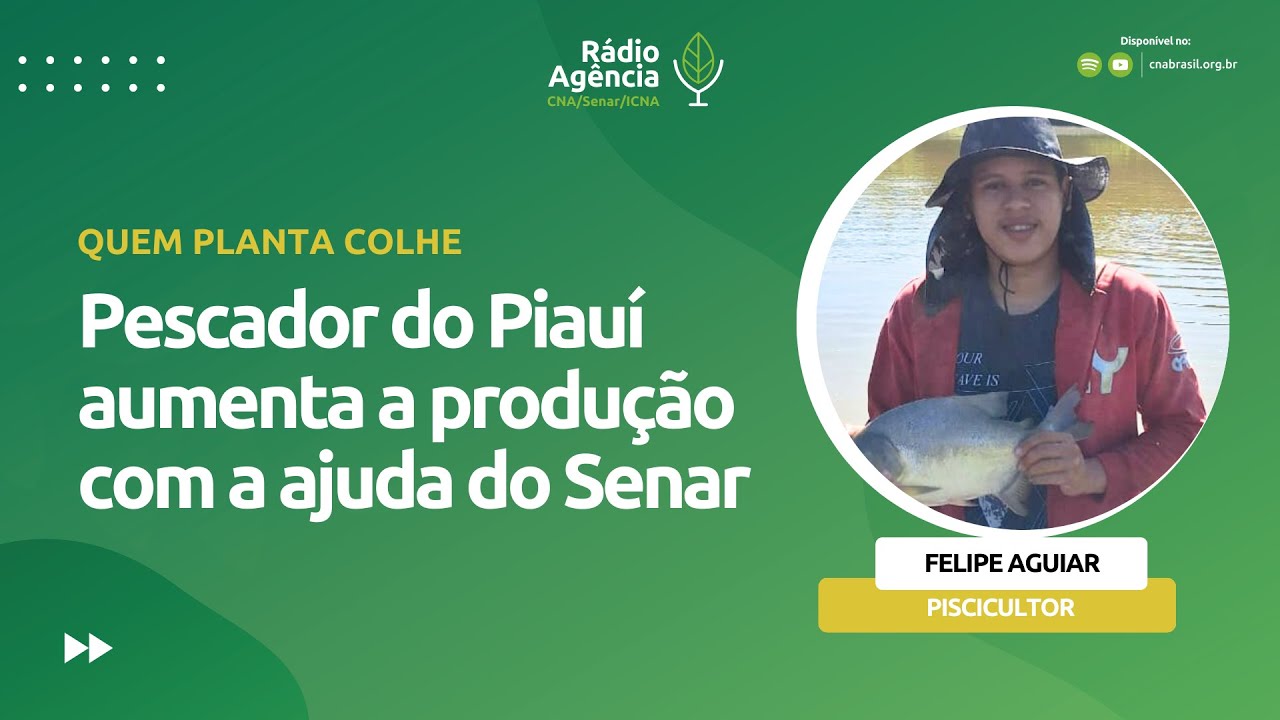 Felipe Aguiar - Produtor de peixe - Madeiro (PI)