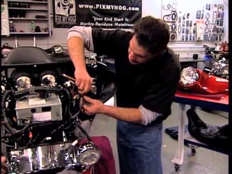 HARLEY - In this Harley Davidson Video, Bob gives maintenance tips for front fork adjustment, service, and maintenance. This is quite a long process, there are quite ...