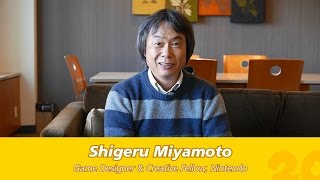 Miyamoto Reminisces About Helping to Create Pokemon