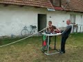 Martin Farka? jr. vs. car in armwrestling