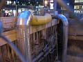 Vancouver Skytrain Tunnel under Granville Street Pender   Hastings - HUGE HOLE - No Street