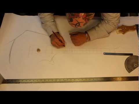 Designing a custom guitar in timelapse with Crimson Guitars