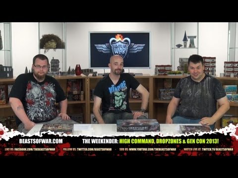 Gen Con - Join the Fight With The: http://bit.ly/DropzoneCommanderTwoPlayerStarterSet Marshal Your Forces in: http://bit.ly/WarmachineHighCommand The guys are back for...