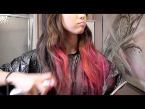 how to dip n dye hair