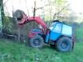 videos de trattore,  videos showing  zetor 6745 ukt zatloukÃ¡ kÅ¯ly na oplocenky