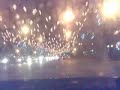 Castellana en coche en Navidad