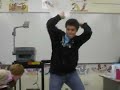 matts language arts party boy dancing. =]
