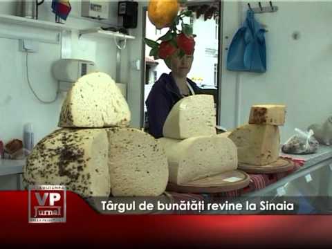 Tărgul de bunătăţi revine la Sinaia