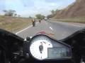 Motorcycle wild speed riding (140 - 188 mph)