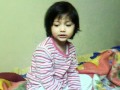 Ashita singing abc, french & hindi poems