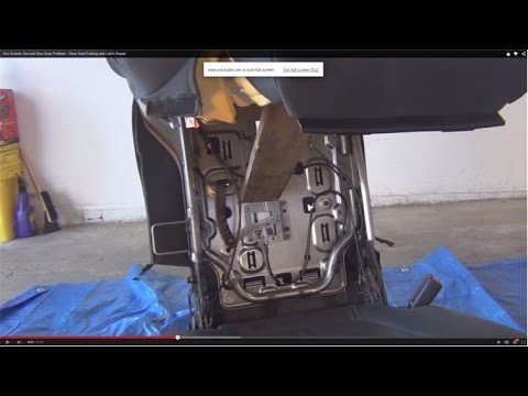 Kia Sorento Second Row Seat Problem – Rear Seat Folding and Latch Repair