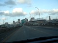 Passing the Louisiana Superdome in New Orleans
