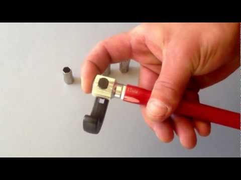 SANPRO Standhahnmutterschlüssel SW13 + Kralle SW36 + Nüssen SW9-10-11-12-14-17