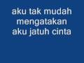 acha septriasa-sampai menutup mata lyric(tbs)