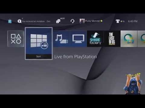 how to update ps4